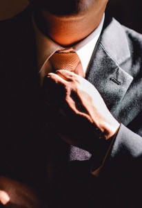 businessman with tie cropped