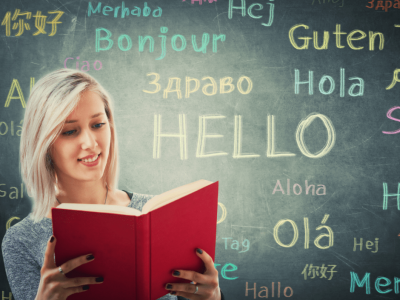 multilingual girl